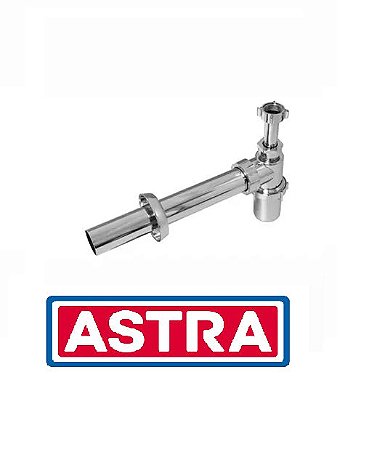 SIFÃO COPO ASTRA 1.1/2" CROMADO SC6