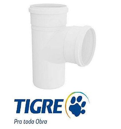 TE ESGOTO CURTO TIGRE 75MM
