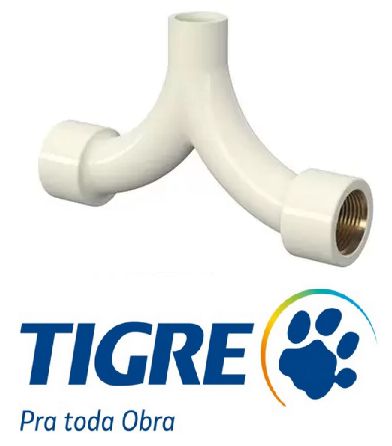 TE MISTURADOR AQUATHERM 22MM X 3/4" TIGRE
