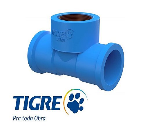 TE BUCHA/LATÃO 20MM X 1/2 TIGRE