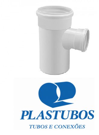 TE REDUÇÃO ESGOTO PLASTUBOS 100X50MM