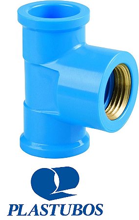 TE SOLDÁVEL BUCHA/LATÃO 25MMX3/4 PLASTUBOS