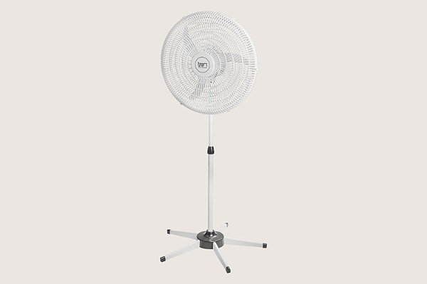 VENTILADOR OSCILANTE PEDESTAL 127V MONO 60CM PP BRANCO TRON