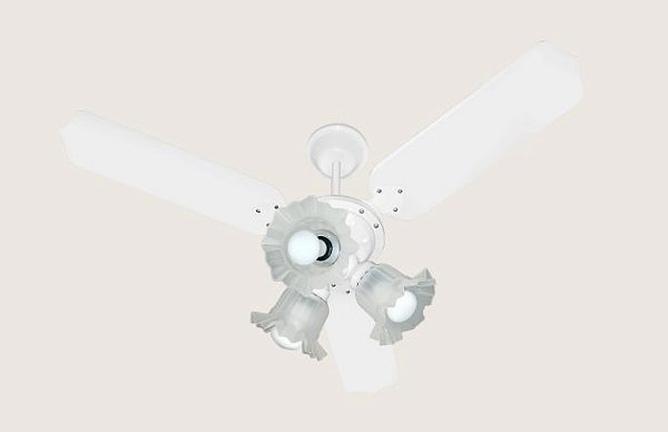 VENTILADOR PARIS 1373 127V 3P CLM AT BRANCO TRON