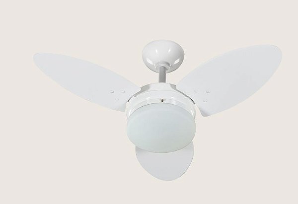 VENTILADOR VENTURA 127V 3P CLM RATAN AT BRANCO TRON