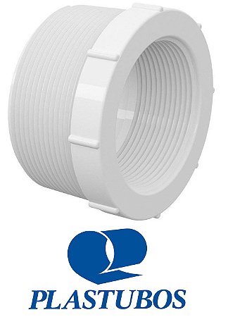 BUCHA REDUÇÃO ROSCAVEL BRANCO PLASTUBOS  3/4"X1/2"