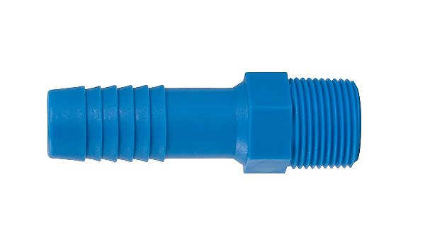 ADAPTADOR INTERNO COM ROSCA EXTERNA  1/2" AZUL