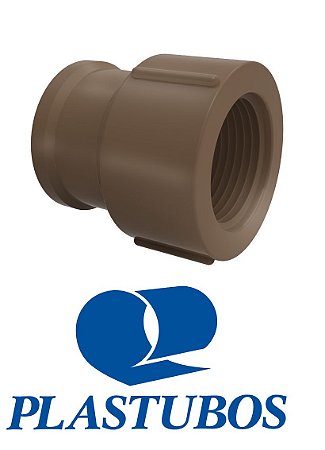 LUVA SOLDÁVEL ROSCAVEL PLASTUBOS 25MM