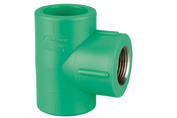 TE AMANCO AQUATHERM VERDE COM ROSCA INTERNA PPR  25X1/2X25MM