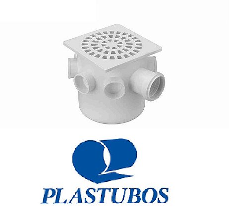 CAIXA SIFONADA PLASTUBOS QUADRADO 100X100X50MM