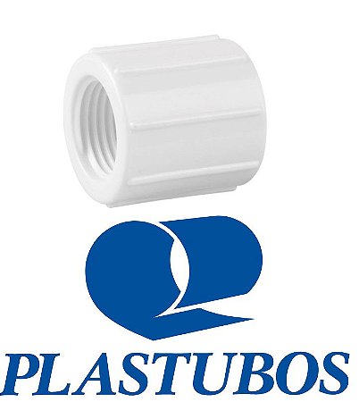 LUVA ROSCAVEL PLASTUBOS BRANCA 3/4"