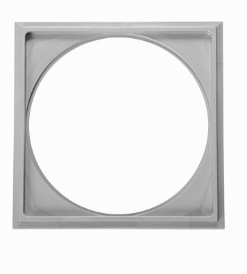 PORTA GRELHA ASTRA QUADRADA CINZA15X15CM