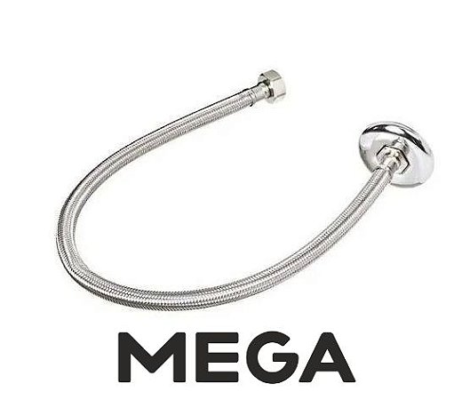 ENGATE FLEXÍVEL AÇO INOX  60CM MEGA