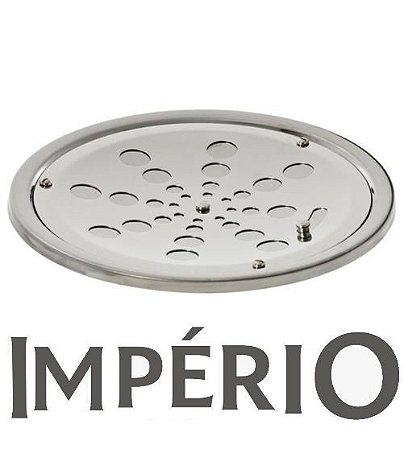 GRELHA IMPÉRIO INOX RED 15X15CM