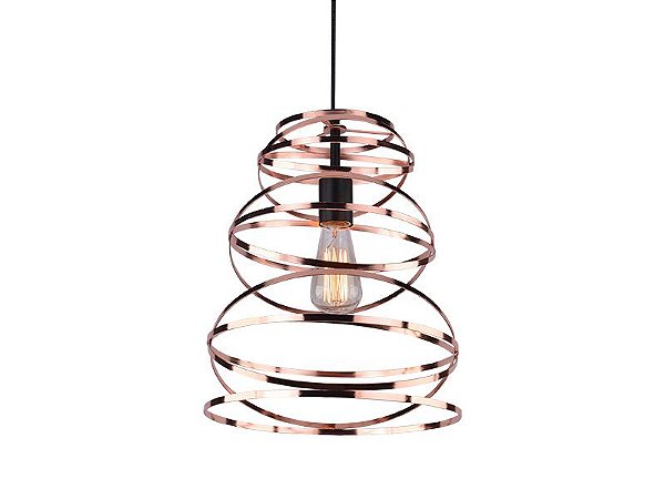PENDENTE TASCHIBRA ATMOSFERA COBRE E27