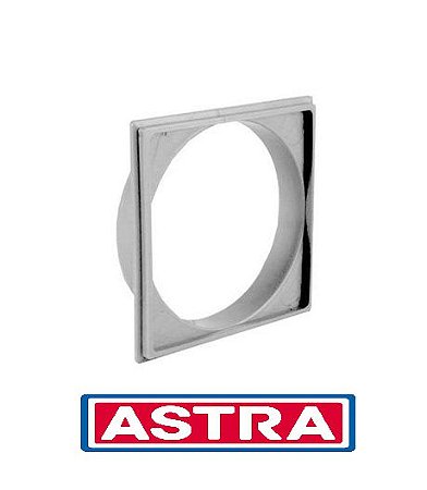 PORTA GRELHA ASTRA CINZA 9.4X9.4CM QUADRADO