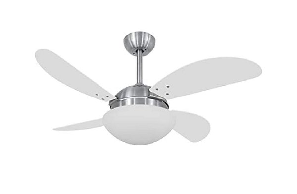 VENTILADOR VOLARE PL FLY BRANCO 127V 4P ESCOVADO
