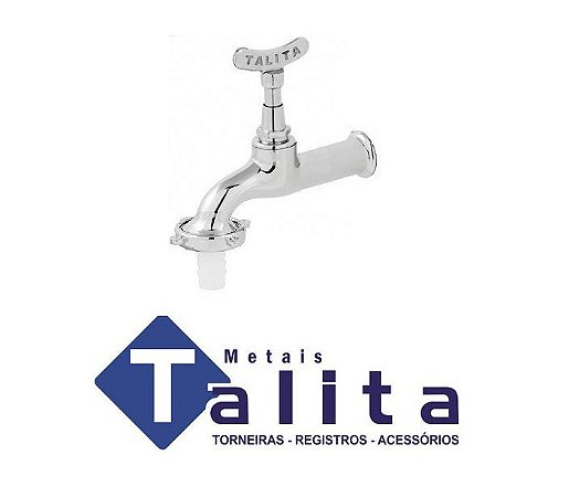 TORNEIRA TALITA 1130 TANQUE CROMADA 1/2"