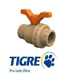 REGISTRO ESFERA ROSCÁVEL TIGRE 25MM