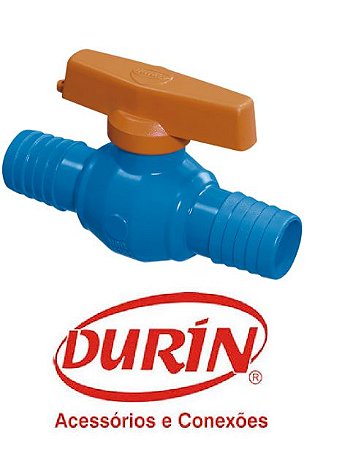 REGISTRO ESFERA COM UNIÃO DENTADA 3/4" DURIN