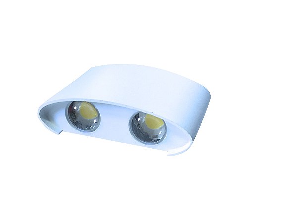 ARANDELA CURVA 2 3000K EXTERNA BRANCO QUENTE