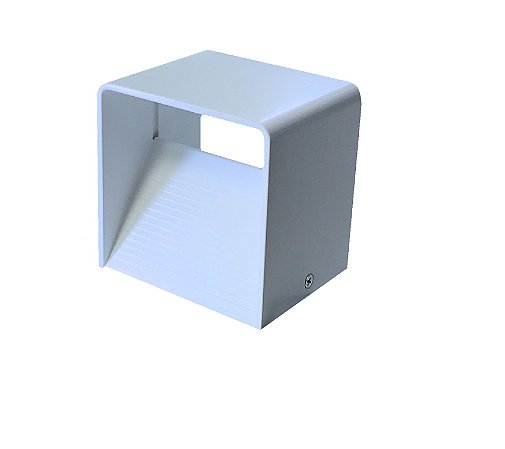 ARANDELA FACHO DUPLO 3000K EXTERNA BRANCA