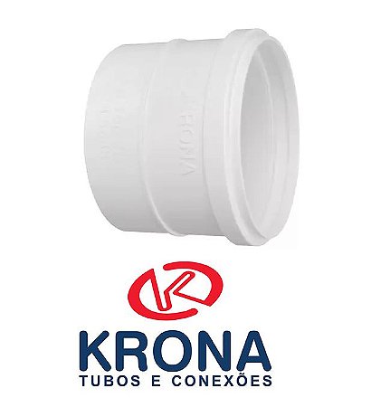 LUVA SIMPLES ESGOTO KRONA 50MM