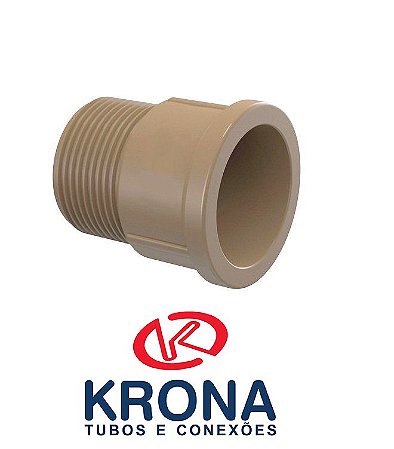 ADAPTADOR SOLDÁVEL CURTO 20MM 1/2 KRONA