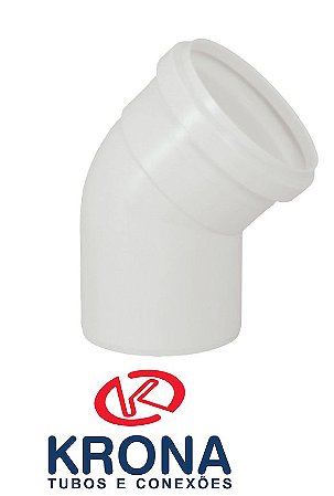 JOELHO 45° ESGOTO 150MM KRONA