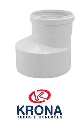 REDUÇÃO EXCÊNTRICA ESGOTO 150MMX100MM KRONA