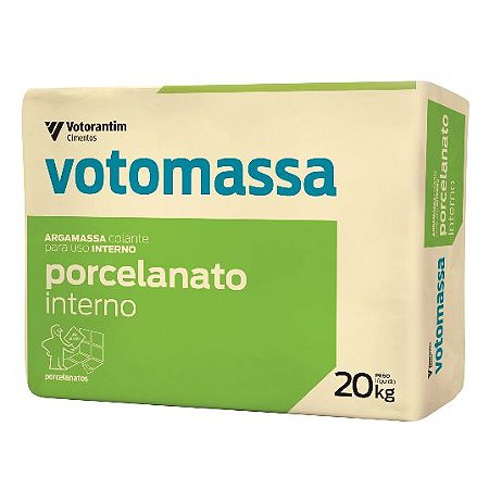 ARGAMASSA VOTOMASSA PORCELANATO INTERNA CINZA