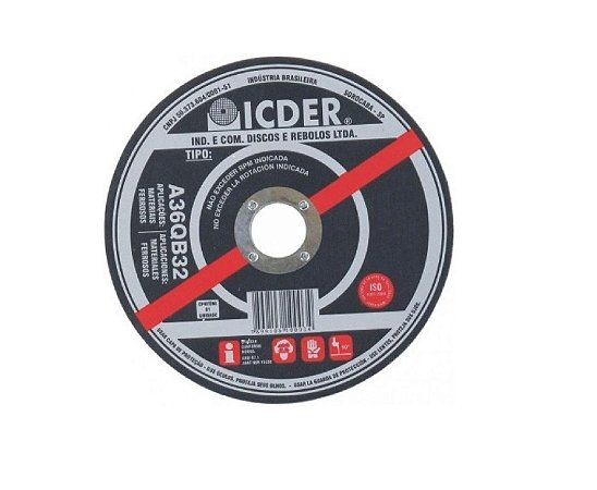 DISCO CORTE 12 X 5/8 X 2T ICDER