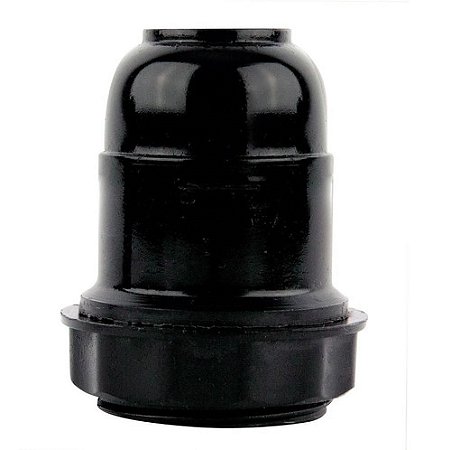 SOQUETE PARA ABAJUR COLUNA PRETO FOXLUX