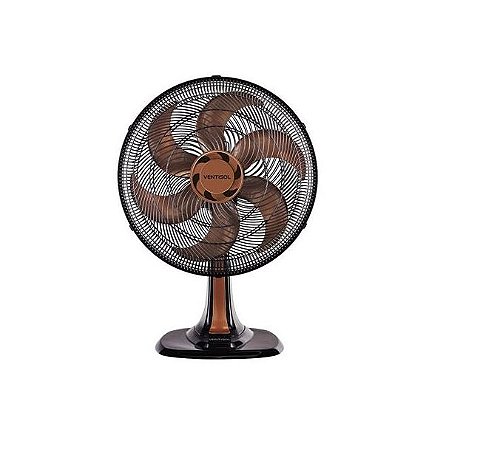 VENTILADOR VENTISOL OSCILANTE MESA TURBO 6P 40CM BRONZE 127V