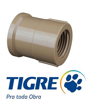 LUVA SOLDÁVEL LISA 25X1/2"  TIGRE