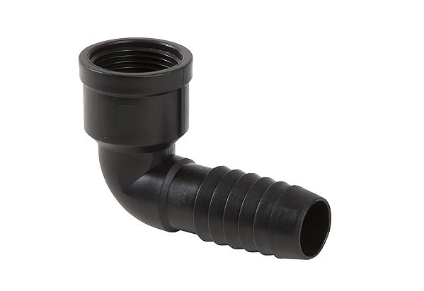 JOELHO INTERNO COM ROSCA INTERNO 3/4" PRETO