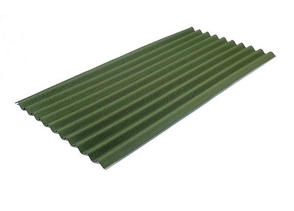 TELHA ONDULINE CLÁSSICA VERDE 200X95CM