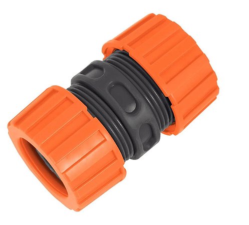 EMENDA PARA MANGUEIRA 1/2" TRAMONTINA CINZA E LARANJA
