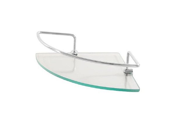 PORTA SHAMPOO C/VIDRO CANTO  IMPERIO