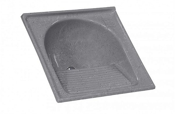 TANQUE AJ RORATO SINTÉTICA SIMPLES 060X60 CINZA