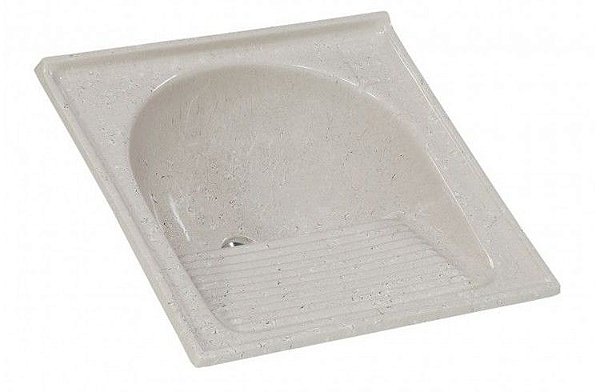 TANQUE AJ RORATO SINTÉTICA SIMPLES 060X60 TRAVERTINO