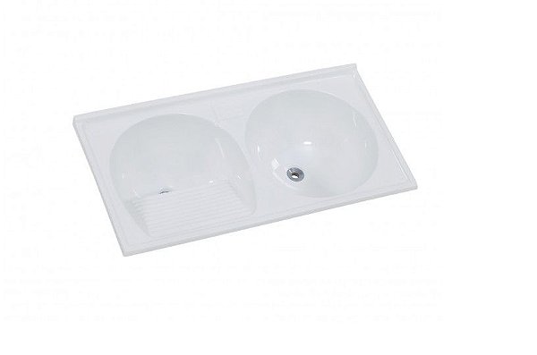 TANQUE AJ RORATO DUPLO SINTÉTICO 110X55CM  GELO