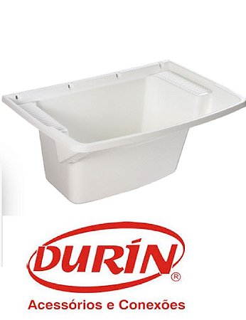 TANQUE PLASTICO 24L BRANCO DURIN