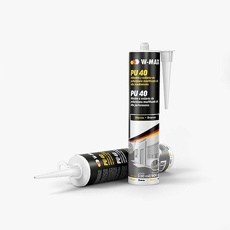 SILICONE PU-40 W-MAX BRANCO 400G