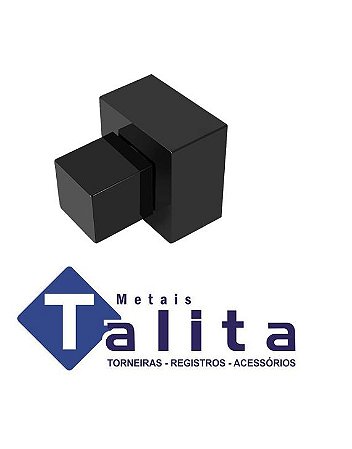 ACABAMENTO REGISTRO TALITA 1.1/2 QUADRA 1509 PRETO