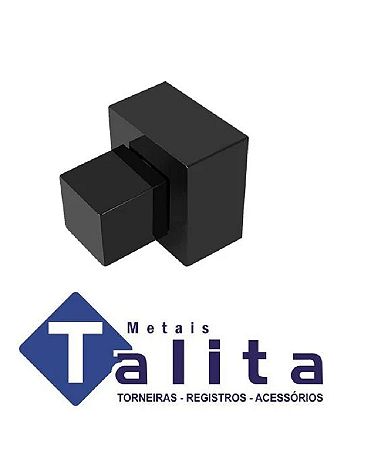 ACABAMENTO REGISTRO TALITA 3/4 QUADRA 1509 PRETO