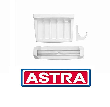 KIT PLÁSTICO BANHEIRO COM 3 PÇS ASTRA