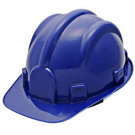 CAPACETE SEGURANÇA AZUL