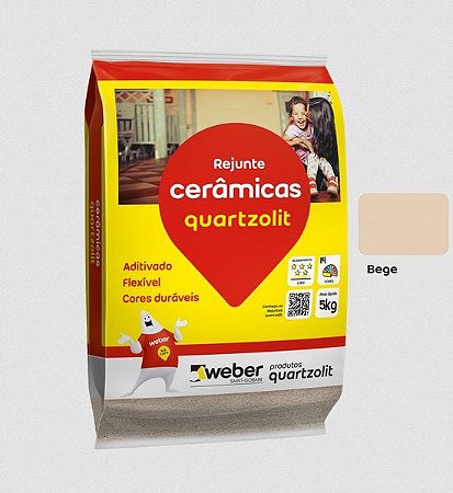 REJUNTE QUARTZOLIT 5KG BEGE