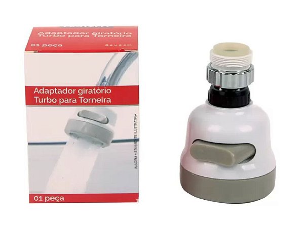 ADAPTADOR GIRATÓRIO TURBO PARA TORNEIRA